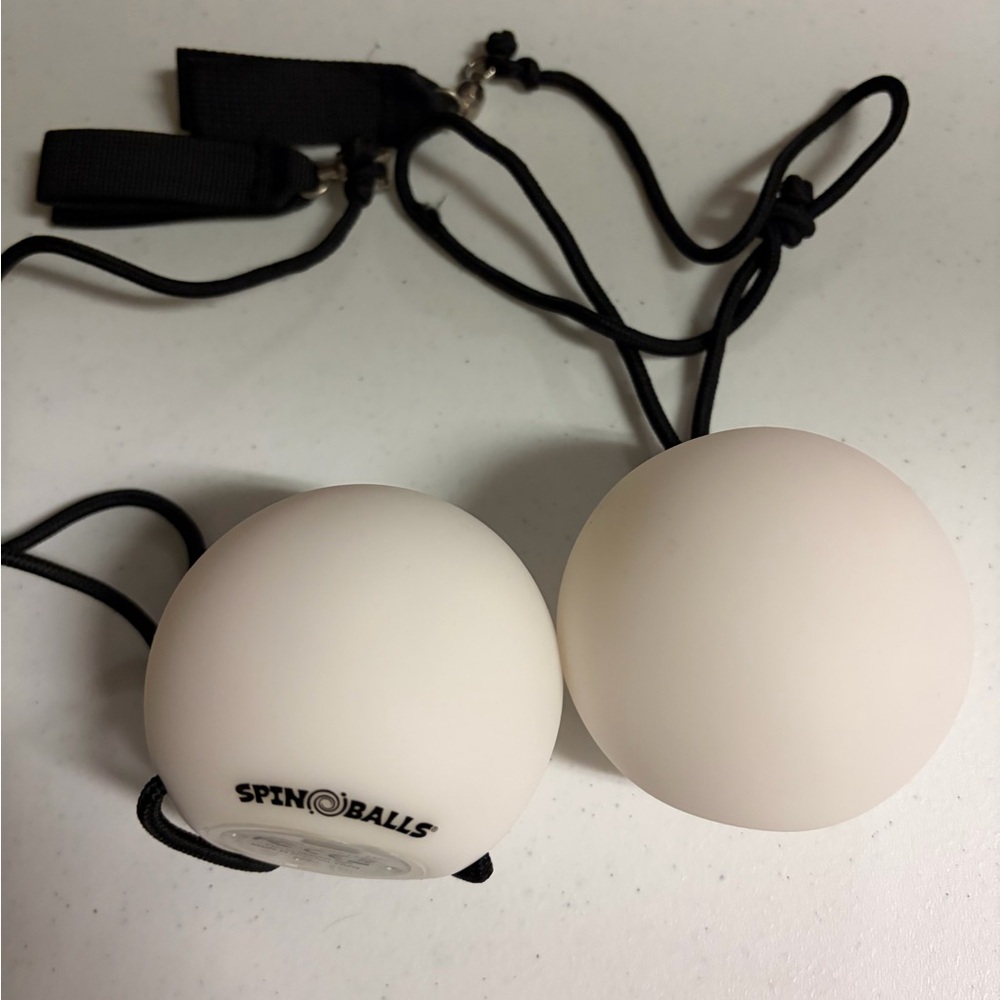 LED Poi Balls - White
